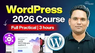 WordPress Full Course for Beginners to PRO (2026) - Build No-Code Website