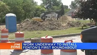 Work underway to install Fenton