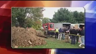Worker buried to neck after ditch collapses