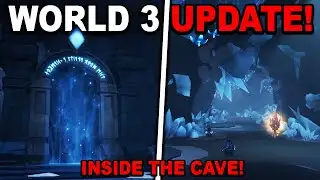 WORLD 3 UPDATE LEAKED!! in The Forge Roblox