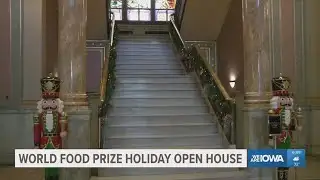 World Food Prize Foundation hosting holiday open house