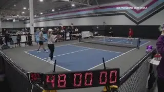 World record setting pickleball match connects passion for the sport with community impact
