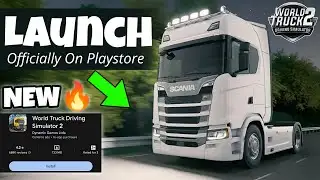 World Truck Driving Simulator 2 Release date? - New Mobile Game #WTDS2🔥🤯
