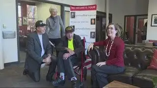 World War II veteran meets Oregon Gov. Kate Brown