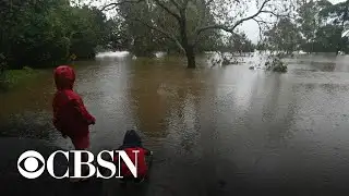 WorldView: Australia flooding, U.K. protests, Myanmar unrest