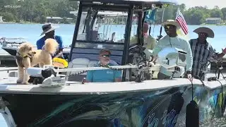 Wounded Warriors fishing derby at Lake Murray