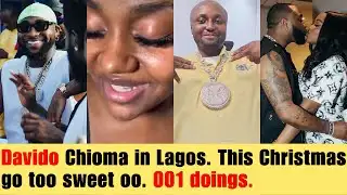 Wow 🤩 Davido & Chioma. How Christmas fun is going down in Lagos. #davido #chioma