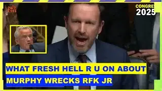 WOW! DEMS CHRIS Murphy explodes wacko RFK JR TO FACE - FIREWORKS