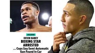 WOW! Devin Haney ARRESTED Semi Automatic Gun Found In Car