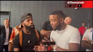 Wow!!! Gary Russell Jr. & Chris Colbert Nearly Come To Blows!!