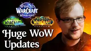 WoW Has HUGE News (Legion, Midnight, Classic+)