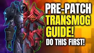 WoW Midnight Transmog Guide - Every Change & What To Do! WoW Midnight Pre-Patch Transmog Revamp