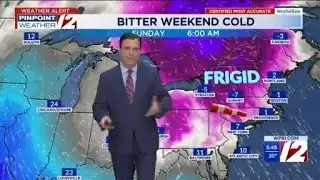 WPRI 12 Weather Forecast 2/3/26 Frigid Air Returns This Weekend