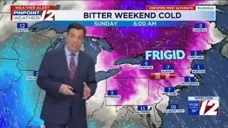 WPRI 12 Weather Forecast  2/3/26 Windy Frigid This Weekend