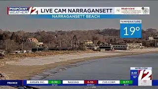 WPRI 12 Weather Forecast for 1/5/26:  Increasing clouds today