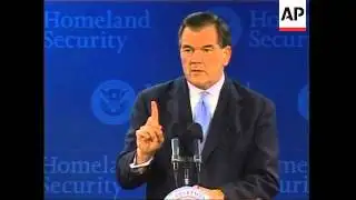 WRAP Homeland Security chief resigns, news conference