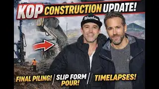 WREXHAM AFC KOP STAND CONSTRUCTION NEWS