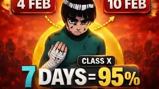 Write [ I WILL DO IT IN COMMENTS ] . Class 10 Last 7 Days Challenge 🔥 | DO OR DIE 💀| Board Exam