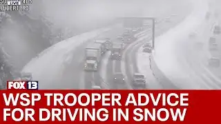 WSP trooper offers tips for driving safe on winter roads | FOX 13 Seattle