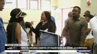 WSU | SRC says institution not ready for start of 2026 academic year