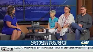 WTAP Cares Food Drive Advantage Real Estate Interview