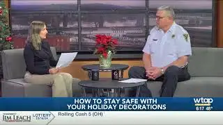 WTAP Daybreak Interview - Holiday lights safety