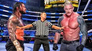 WWE 2K24 - रोमन रेन्स बनाम डेक्सटर लुमिस - पूरा मैच | WWE