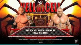 WWE 2K25 — Batista vs. Lesnar — Forgotten Feuds Reimagined