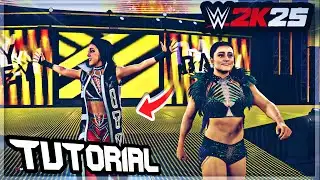 WWE 2K25: How to Create Bayley & Lyra Valkyria a Team (Tutorial) 