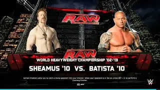 WWE 2K25 - Sheamus vs. Batista - Extreme Rules for World Title
