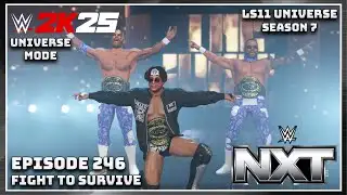 WWE 2K25 Universe Mode "Fight to Survive" (Episode 246)