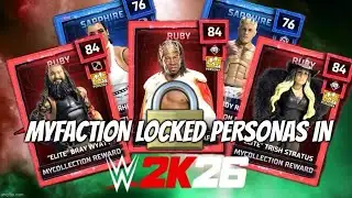 WWE 2K26 News - Personas Still Locked Behind MyFaction?