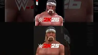WWE 2K26 vs WWE 2K25 🔥 Official Model Comparison