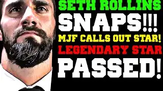 WWE News! John Cena Explains Why He Smiled! Seth Rollins Snaps During Interview! Wrestler Passed!