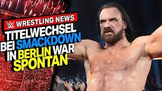 WWE title change in Berlin was SPONTANEOUS!