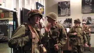 WWII Re enactors at the AFHM