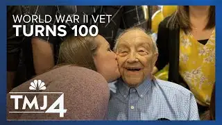 WWII Veteran Celebrates 100th Birthday