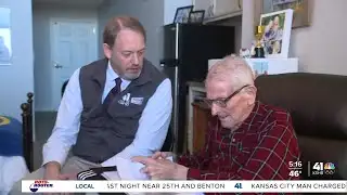 WWII veteran celebrates 104th birthday