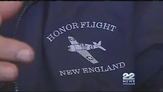 WWII veterans were honored with a flightless Honor Flight