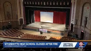 Wyandotte High School closed for the week after small fire inside building