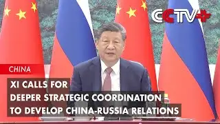 Xi Calls for Deeper Strategic Coordination to Develop China-Russia Relations