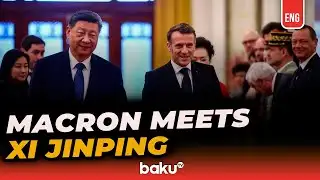 Xi Holds Welcome Ceremony For Macron