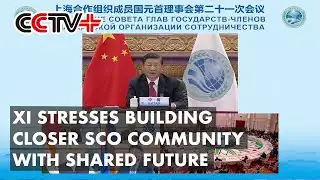 Xi Jinping Stresses Building Closer SCO Community with Shared Future