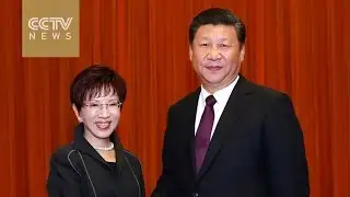 Xi meets delegation led by KMT leader