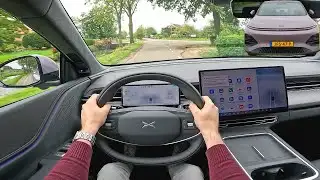 Xpeng G6 2026 POV Test Drive | Performance 487 hp AWD
