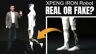 XPENG IRON Robot Cut Open On Stage To Prove It’s Real