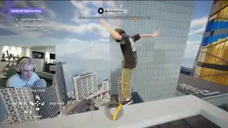 xQc plays skate. EP 7 - OCTOBER 03 2025