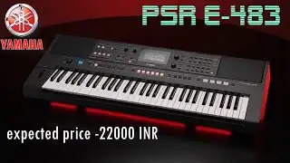 YAMAHA psr e 483 just  launched "news update"