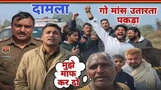 Yamunanagar Damla में गो-मांस विवाद, पुलिस और गौ रक्षक दल अलर्ट |