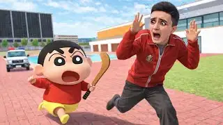 Yeh kya Shinchain Chacha Ji Ko Nahi Chhodega 😰 - INDIAN THEFT AUTO SIMULATOR 